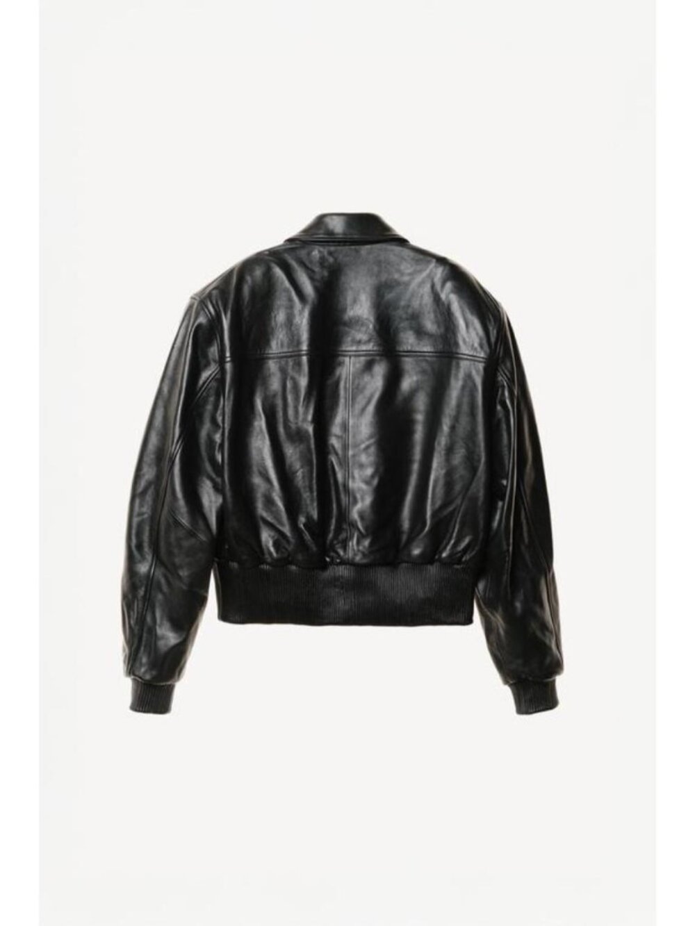 ZARA CROPPED FIT NAPPA LEATHER JACKET WILLY CHAVARRIA X ZARA - Picture 4 of 5